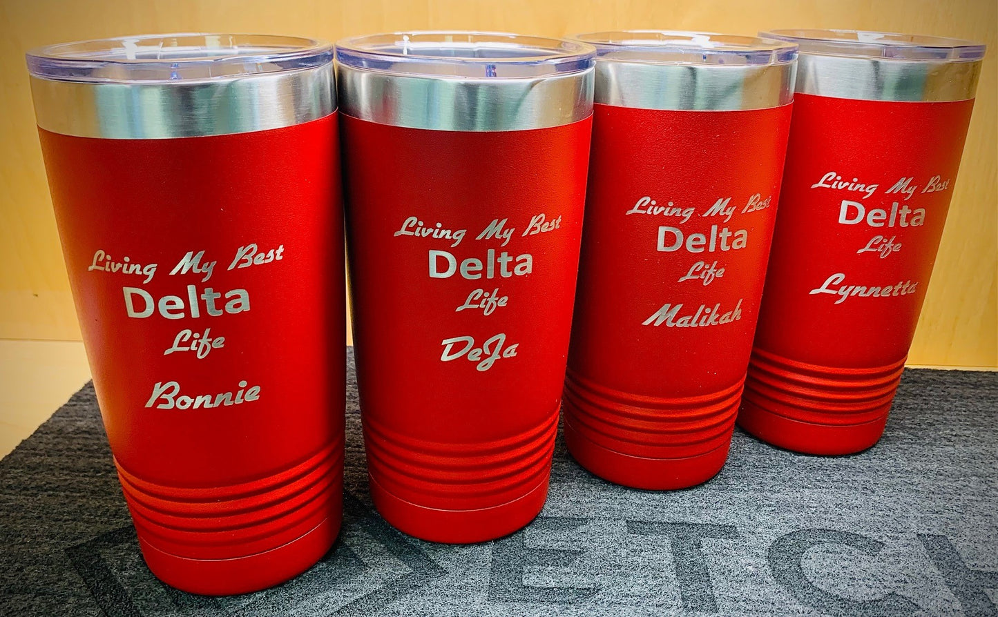 Polar Camel 20 oz. Ringneck Vacuum Insulated Tumbler w/Lid