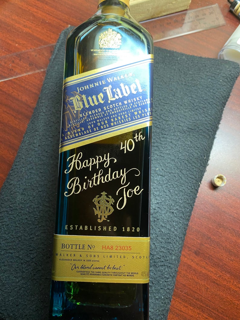 Custom Bottle Engraving