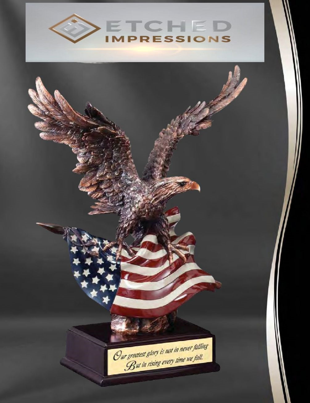 Online Etched Impressions Trophies, Awards,  and Recognition Master Catalog