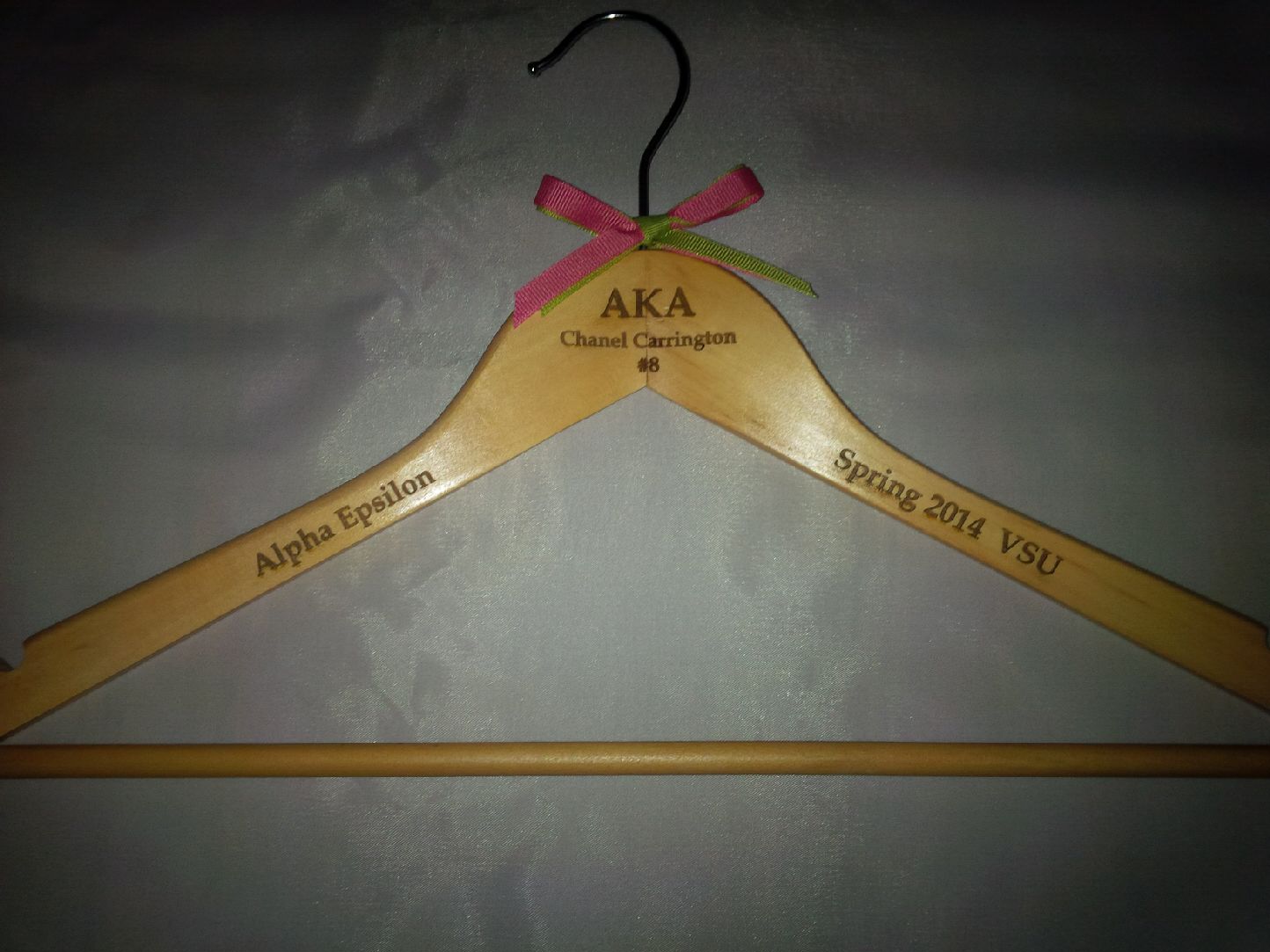 Personalized Engraved Wooden Hangers